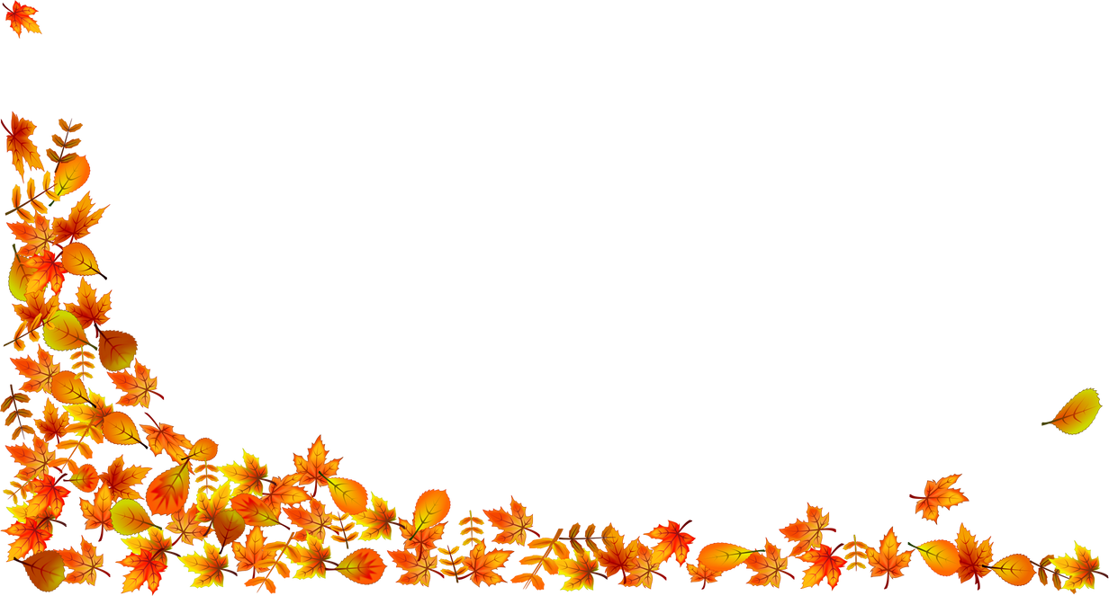 Autumn Leaves Border